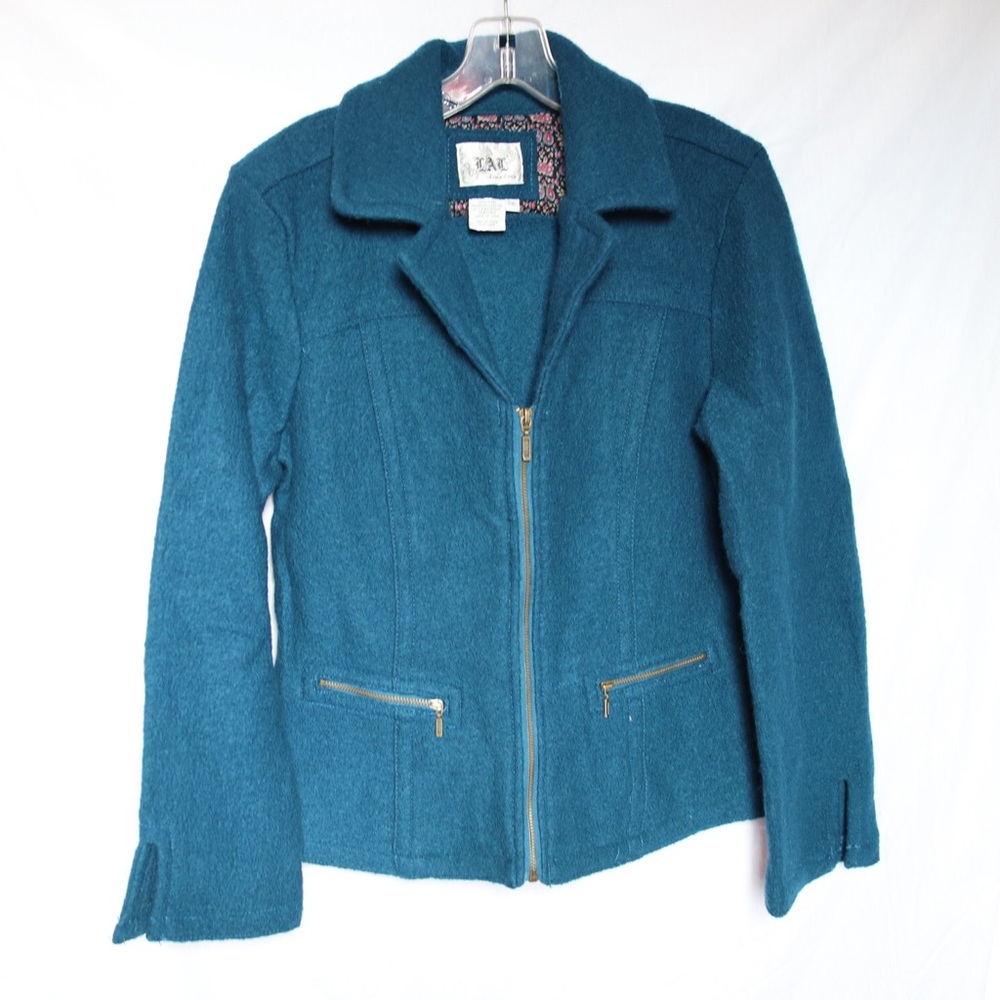 Blue Wool Jacket - Picture 2 of 5